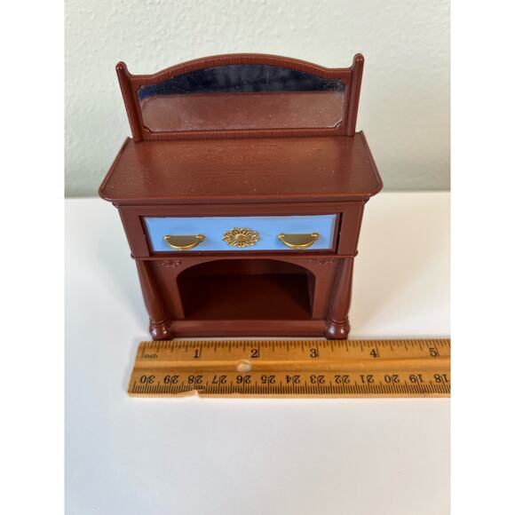 Fisher Price Loving Family Dollhouse Hutch w Drawer - Picture 7 of 7